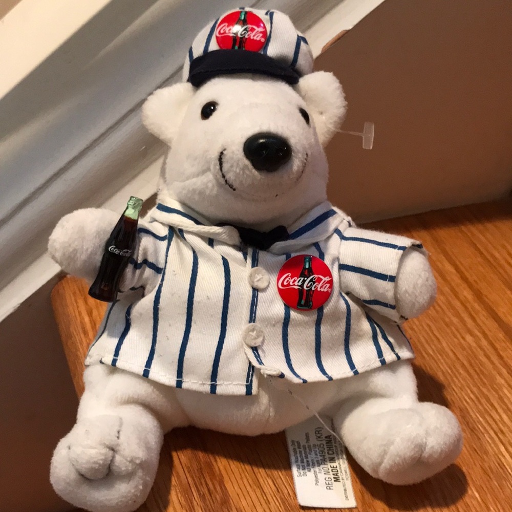 VINTAGE COCA COLA  PLUSH stuffed toy